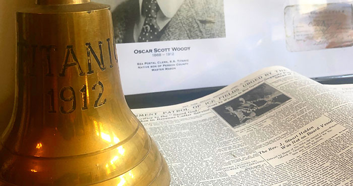 Titanic Exhibit at Person County History Museum